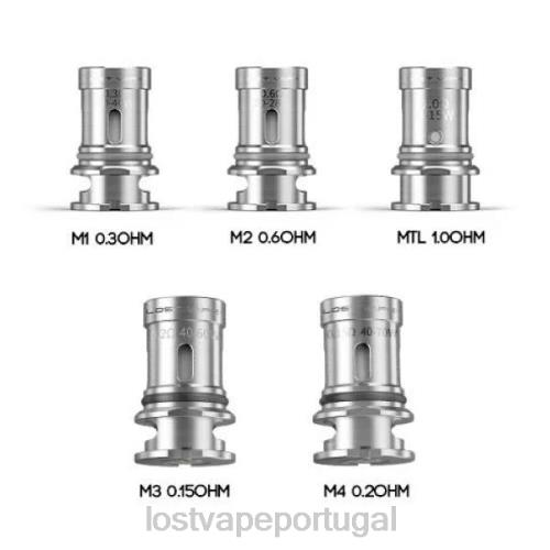 Lost Vape Customer Service - Lost Vape Ultra bobinas de reforço (pacote com 5) XLTF2347 m2 v2 0,6ohm