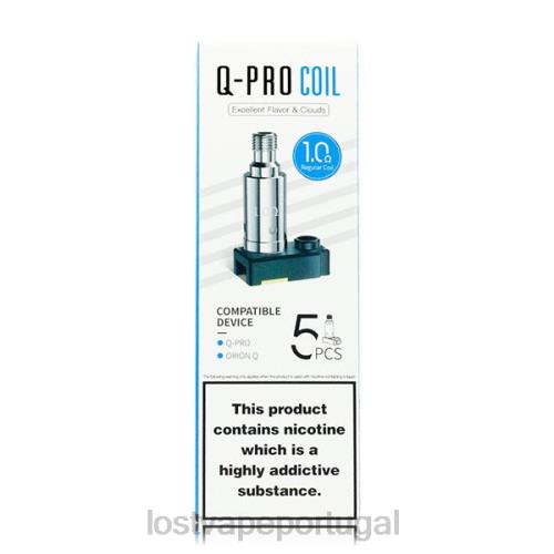 Lost Vape Flavors - Lost Vape Orion bobinas q-pro (pacote com 5) XLTF2409 1.ohm