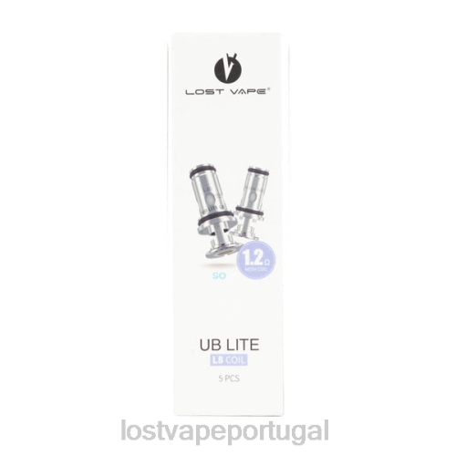 Lost Vape Portugal - Lost Vape UB bobinas leves (pacote com 5) XLTF2121 bobina l8 1,2ohm