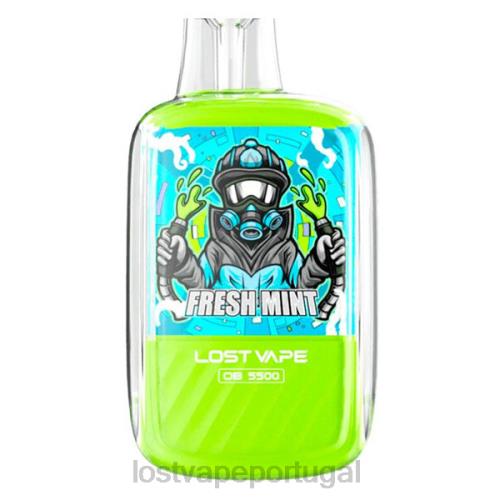 Lost Vape Portugal - Lost Vape Orion ob5500 5500 baforadas 14ml 50mg descartáveis XLTF2101 menta fresca