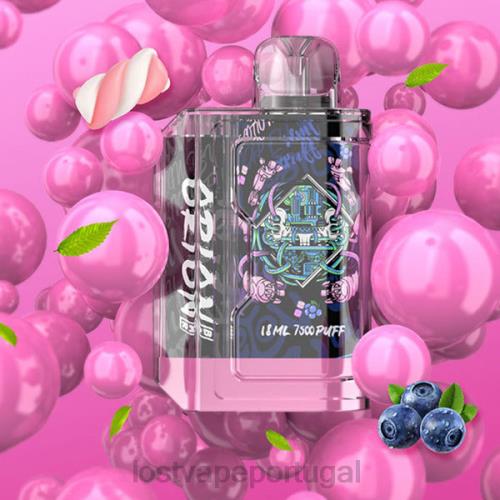 Lost Vape Contact Portugal - Lost Vape Orion barra descartável | 7500 baforadas | 18ml | 50mg XLTF278 algodão doce azul
