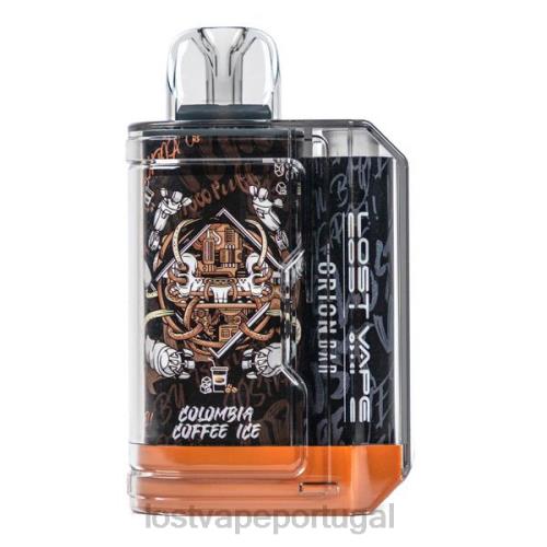 Lost Vape Customer Service - Lost Vape Orion barra descartável | 7500 baforadas | 18ml | 50mg XLTF287 café colômbia gelado