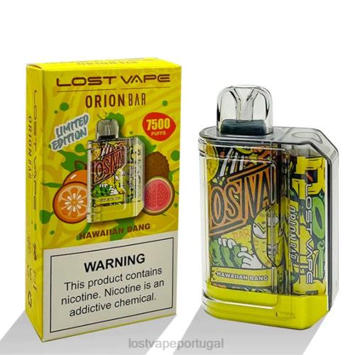 Lost Vape Customer Service - Lost Vape Orion barra descartável | 7500 baforadas | 18ml | 50mg XLTF297 estrondo havaiano