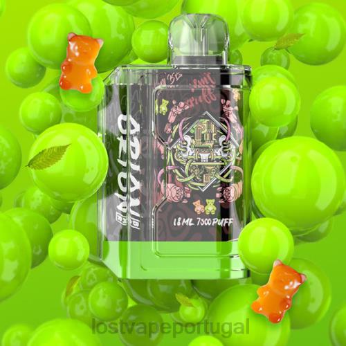Lost Vape Flavors - Lost Vape Orion barra descartável | 7500 baforadas | 18ml | 50mg XLTF279 ursinho de goma