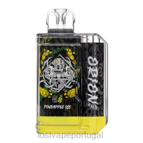 Lost Vape Lisbon - Lost Vape Orion barra descartável | 7500 baforadas | 18ml | 50mg XLTF262 gelo de abacaxi