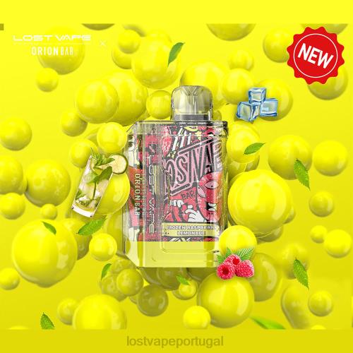Lost Vape Lisbon - Lost Vape Orion barra descartável | 7500 baforadas | 18ml | 50mg XLTF292 limonada de framboesa congelada