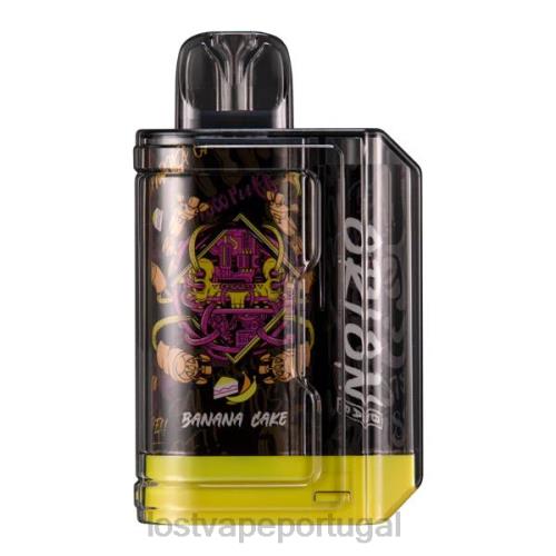 Lost Vape Pods Near Me - Lost Vape Orion barra descartável | 7500 baforadas | 18ml | 50mg XLTF256 bolo de banana