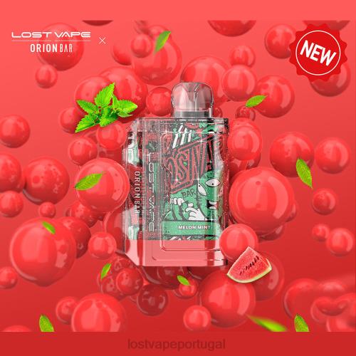Lost Vape Wholesale - Lost Vape Orion barra descartável | 7500 baforadas | 18ml | 50mg XLTF290 melão hortelã
