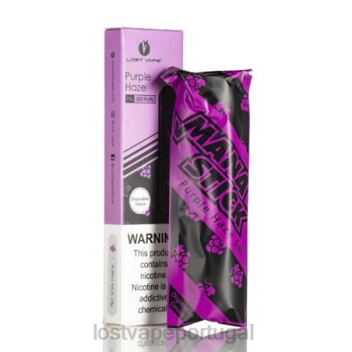 Lost Vape Customer Service - Lost Vape Mana bastão descartável | 300 baforadas | 1,2ml XLTF2527 névoa roxa 5%