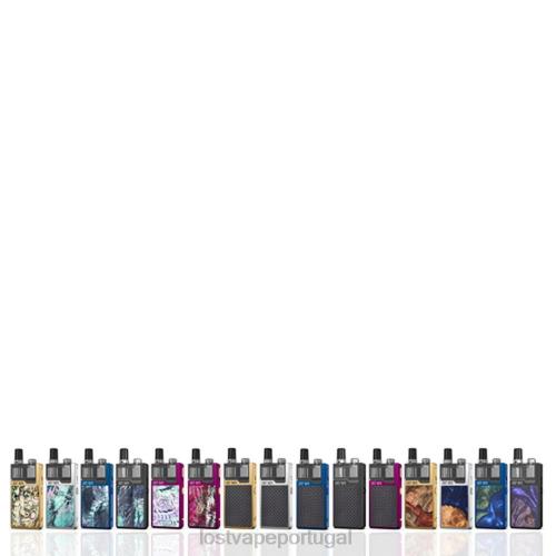 Lost Vape Customer Service - Lost Vape Orion mais kit de dispositivo de pod de DNA XLTF2487 abalone de ouro dourado