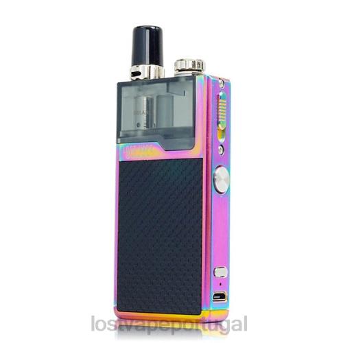 Lost Vape Customer Service - Lost Vape Quest kit completo do dispositivo orion q pod XLTF2467 arco-íris/tecelagem preta