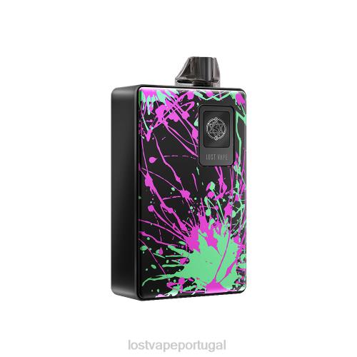 Lost Vape Contact Portugal - Lost Vape Centaurus kit aio b80 | sistema de pod | bateria não incluída XLTF2308 jorrar preto