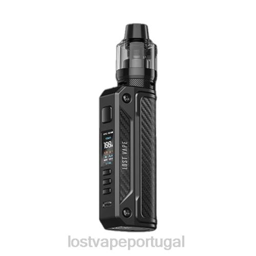 preto/fibra de carbono