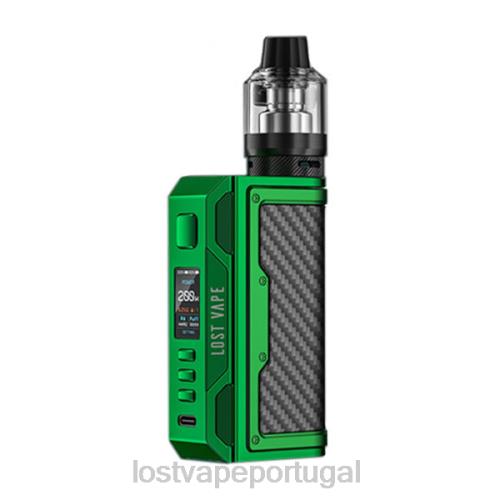 verde/fibra de carbono
