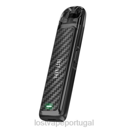 fibra de carbono preta