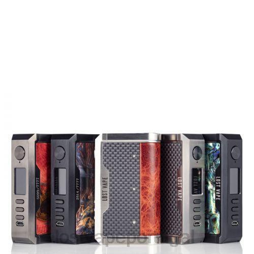 Lost Vape Customer Service - Lost Vape Centaurus mod dna250c 200w XLTF2517 preto/avestruz - fibra de carbono picada em ouro