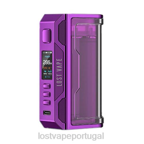 Lost Vape Customer Service - Lost Vape Thelema missão 200w mod XLTF2187 roxo/claro