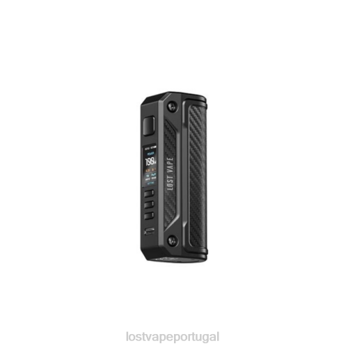 Lost Vape Lisbon - Lost Vape Thelema mod solo 100w XLTF2252 preto/fibra de carbono