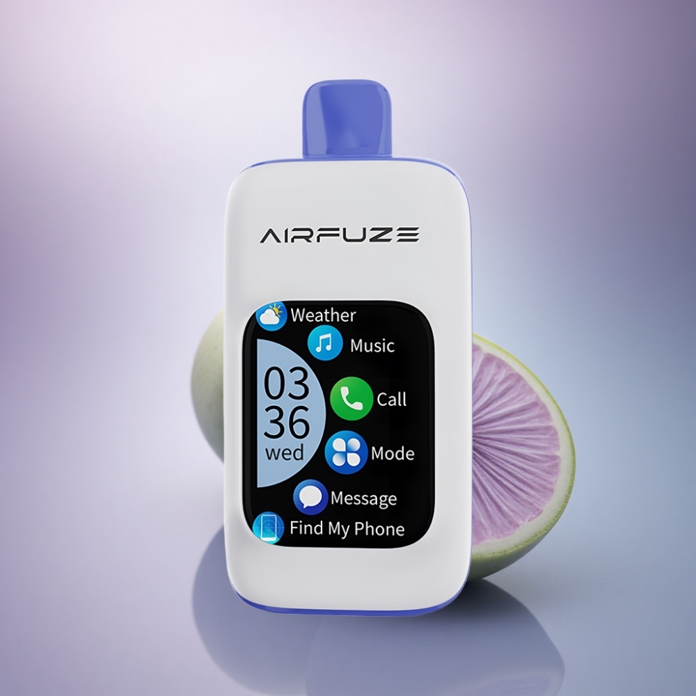 AirFuze Smart 30000 Puffs Casa da Moeda de Miami Pod Descartável com Tela TFT de 2,01'' e Nicotina a 5%