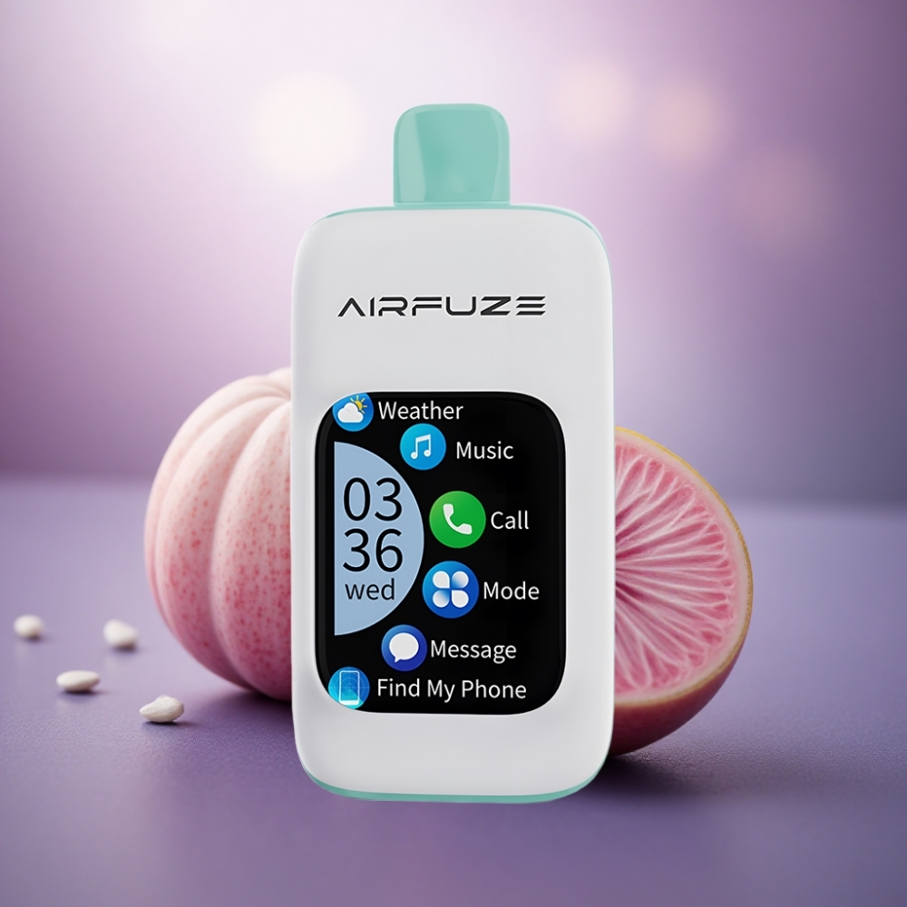 AirFuze Smart 30000 Puffs Explosão Frutal Arco-Íris com 5% de Nicotina e 900mAh