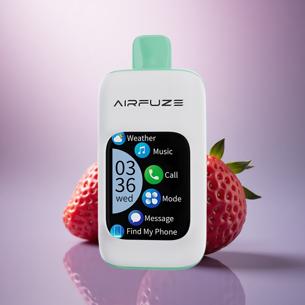 AirFuze Smart 30000 Puffs Morango Verão 5% Nicotina 900mAh