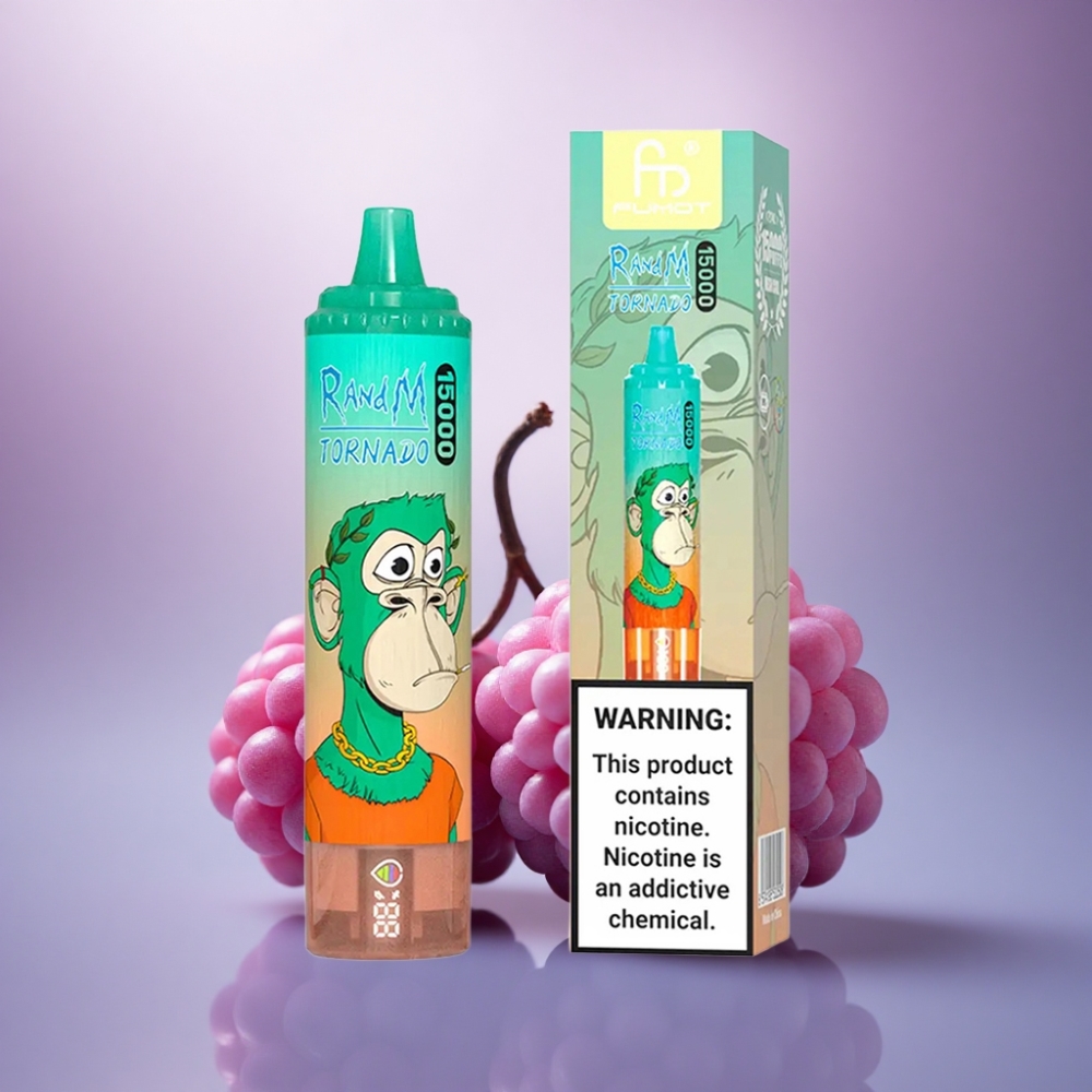 RandM Fumot Tornado 15000 Puffs Bagas Triplas 25ml 850mAh