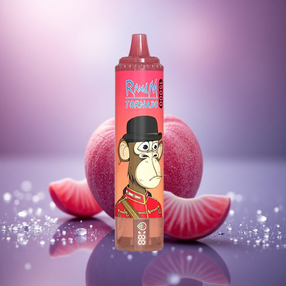 RandM Fumot Tornado 15000 Puffs Energia Vermelha Gelo 25ml 850mAh