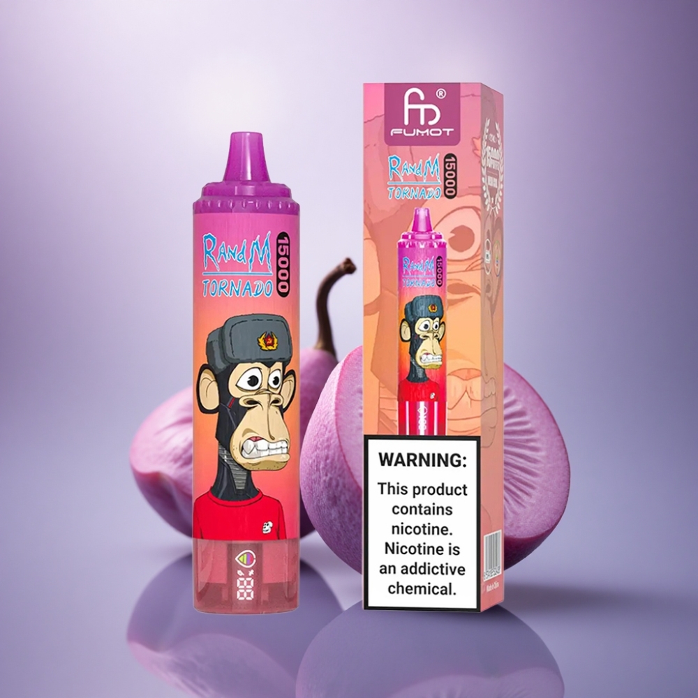 RandM Fumot Tornado 15000 Puffs Fruta do Dragão 25ml 850mAh