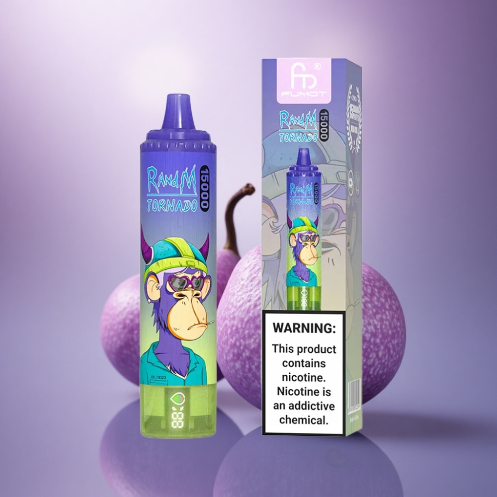 RandM Fumot Tornado 15000 Puffs Vimto Tornado 25ml 850mAh