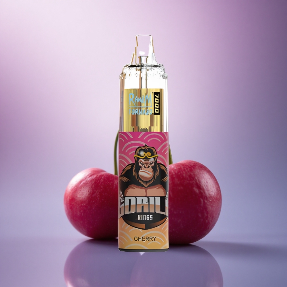 RandM Fumot Tornado 7000 Puffs Cereja Ajustável 850mAh 14ML