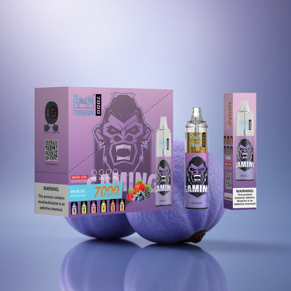 RandM Fumot Tornado 7000 Puffs Dr. Azul 850 mAh 14 ML