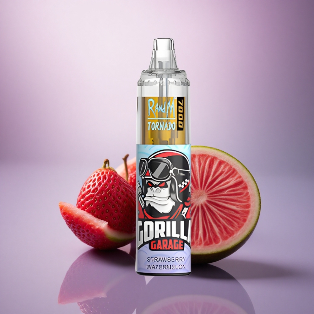 RandM Fumot Tornado 7000 Puffs Morango Melancia 14ML 850mAh