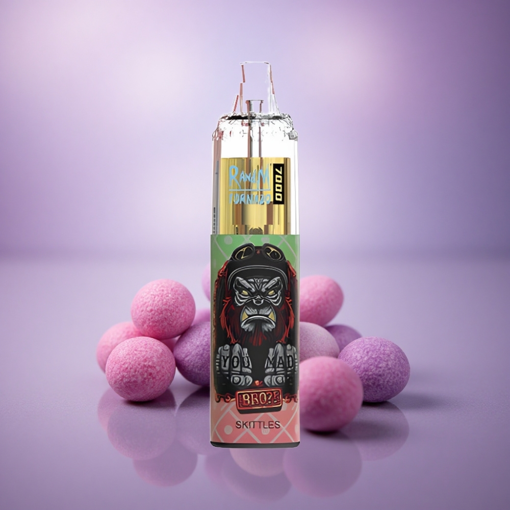 RandM Fumot Tornado 7000 Puffs Skittles Mesh 850mAh 5% Nicotina