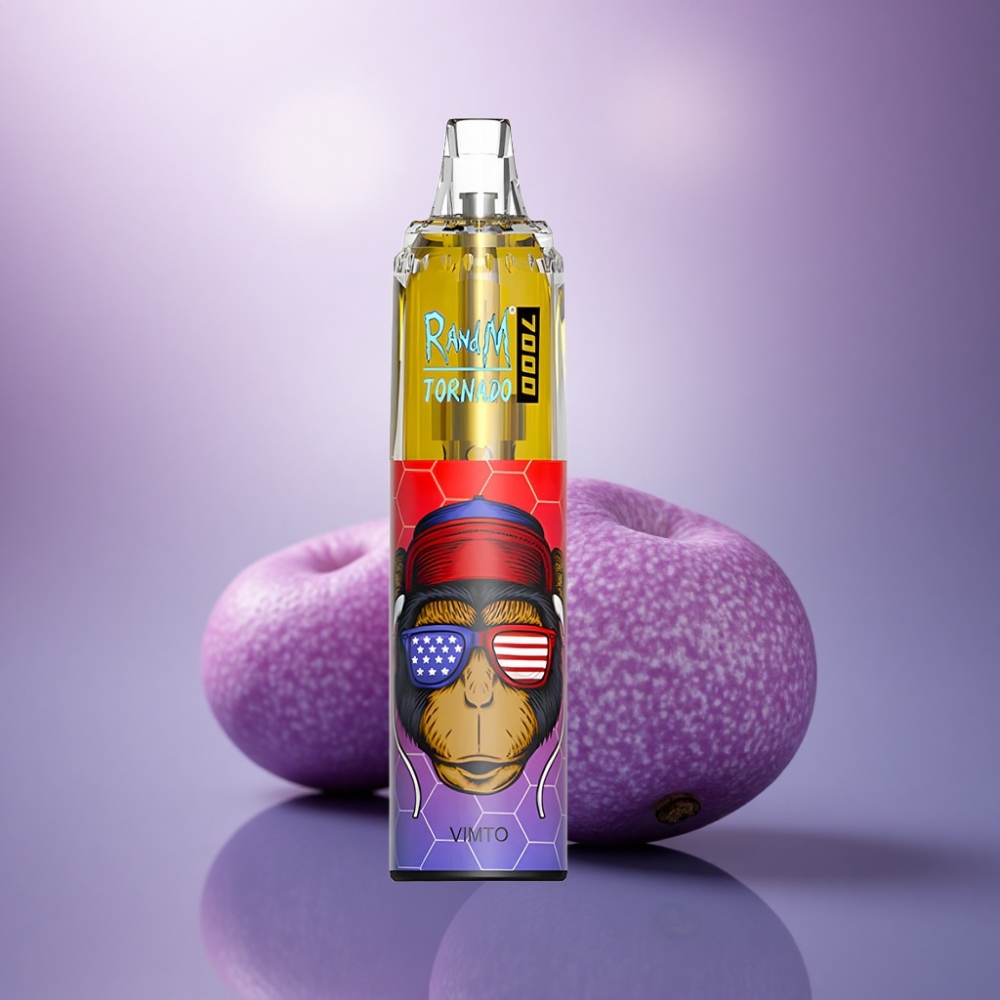 RandM Fumot Tornado 7000 Puffs Vimto Tornado E-líquido 14 ML Bateria 850 mAh
