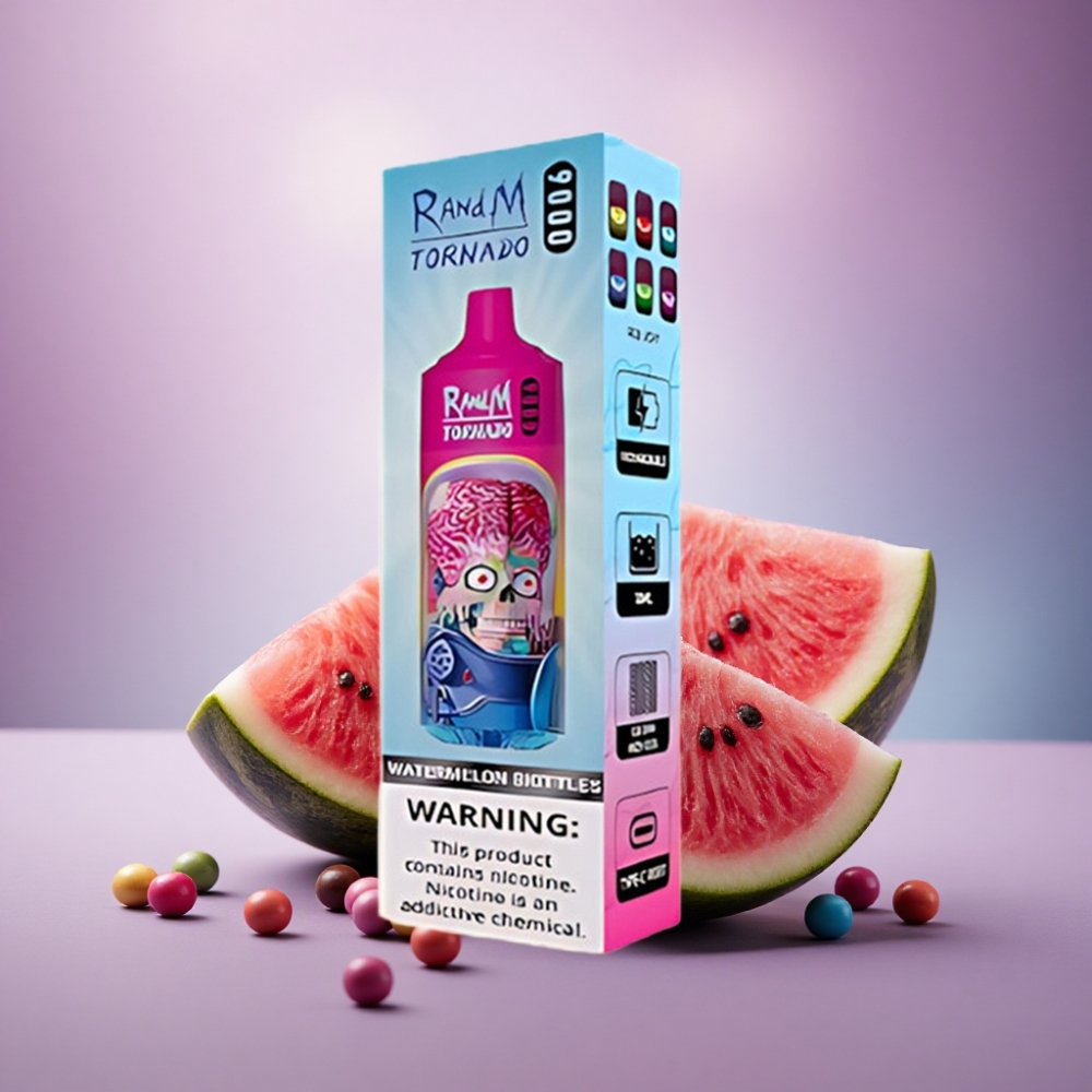 RandM Fumot Tornado 9000 Puffs Melancia Skittles 850mAh 18mL