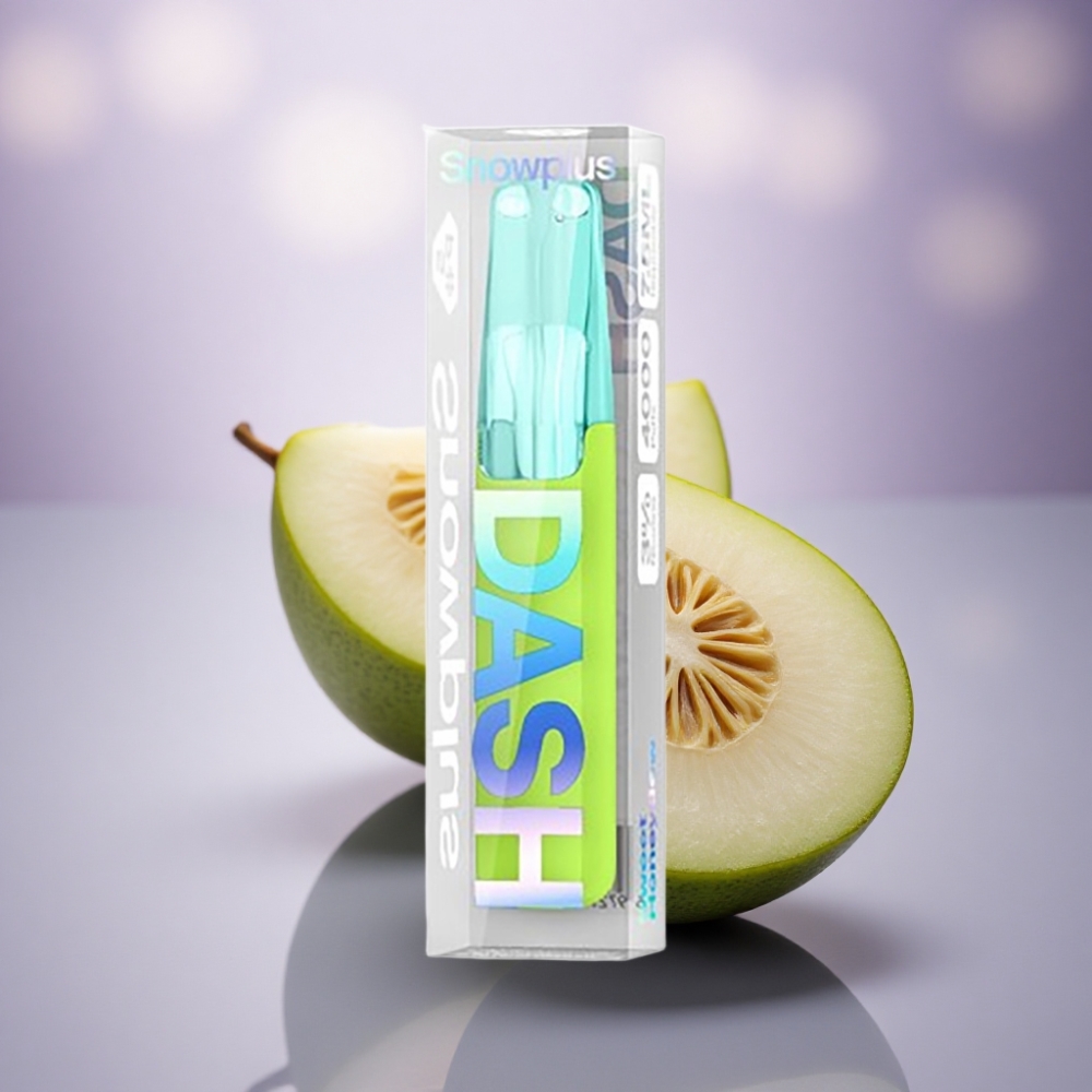 Snowplus Dash 4000 Puffs Doce Honeydew Cerâmica 530 mAh