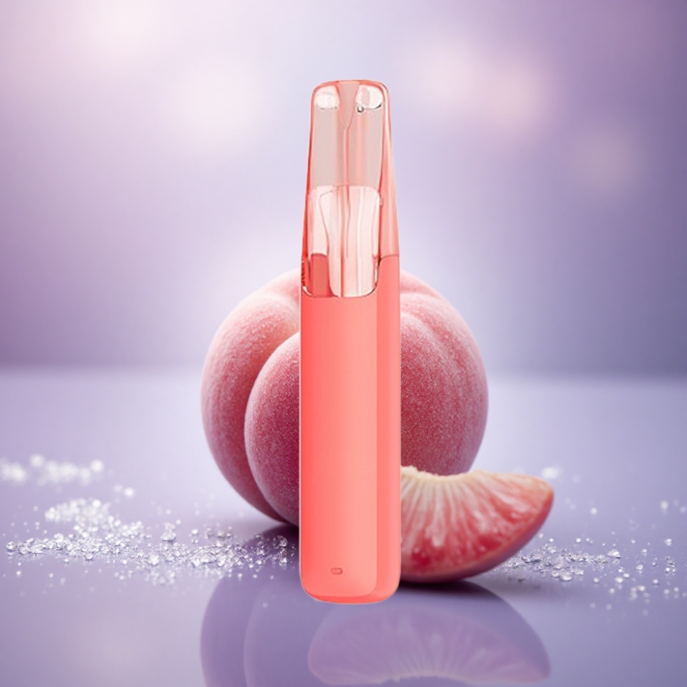 Snowplus Dash 4000 Puffs Gelo de Pêssego Cerâmico 530 mAh