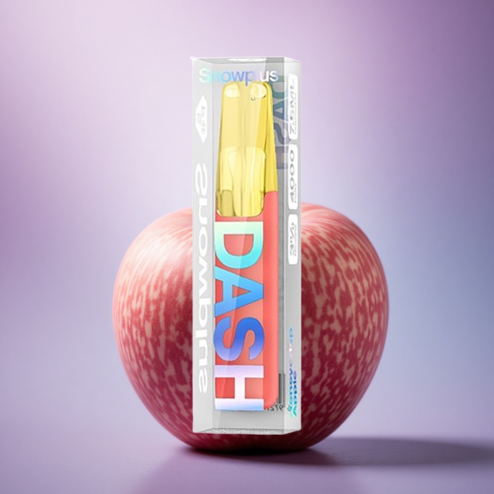 Snowplus Dash 4000 Puffs Maçã Honeycrisp Cerâmica 530 mAh