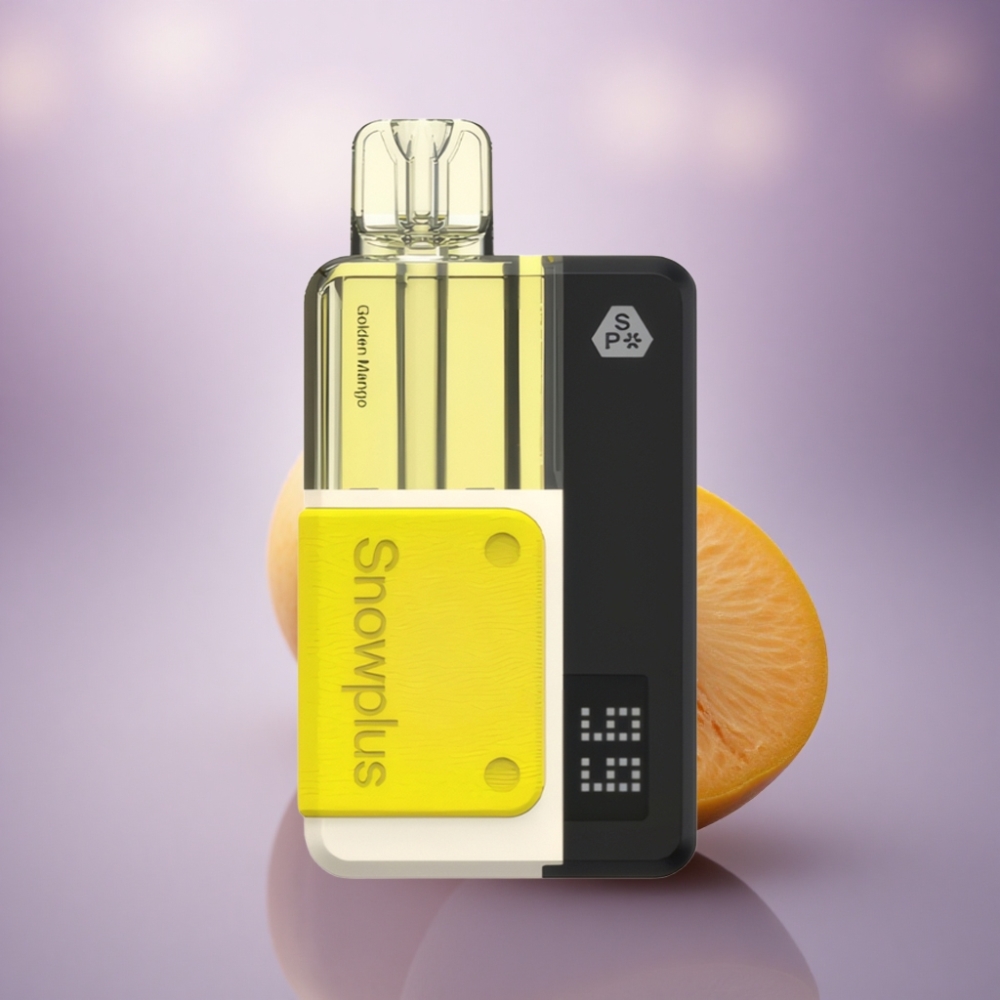 Snowplus Swift 15000 Puffs Pod Kit Manga Dourada 1000mAh 2+10ml
