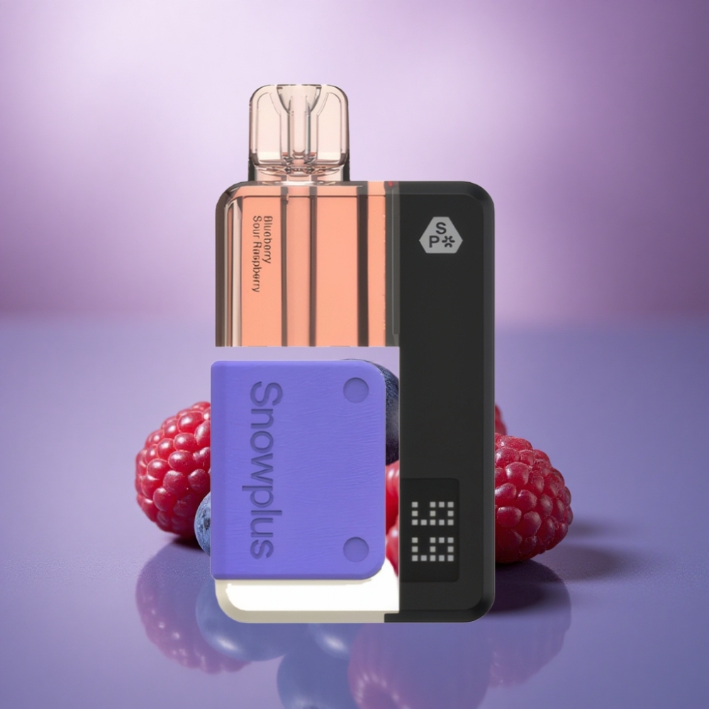 Snowplus Swift 15000 Puffs Pod Kit Mirtilo Azedo Framboesa Dual Mesh 1000 mAh 2+10 ml