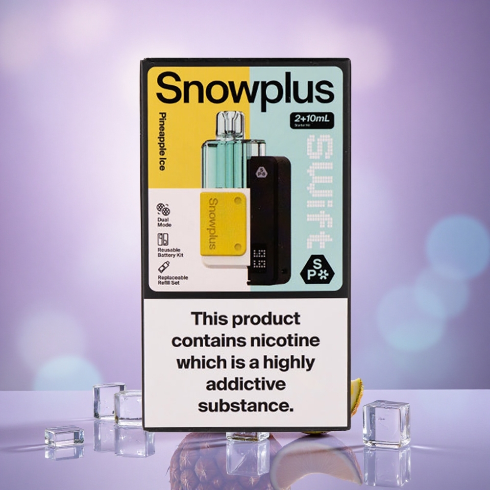 Snowplus Swift 5000 Puffs Abacaxi Gelo Dual Mesh 1000 mAh