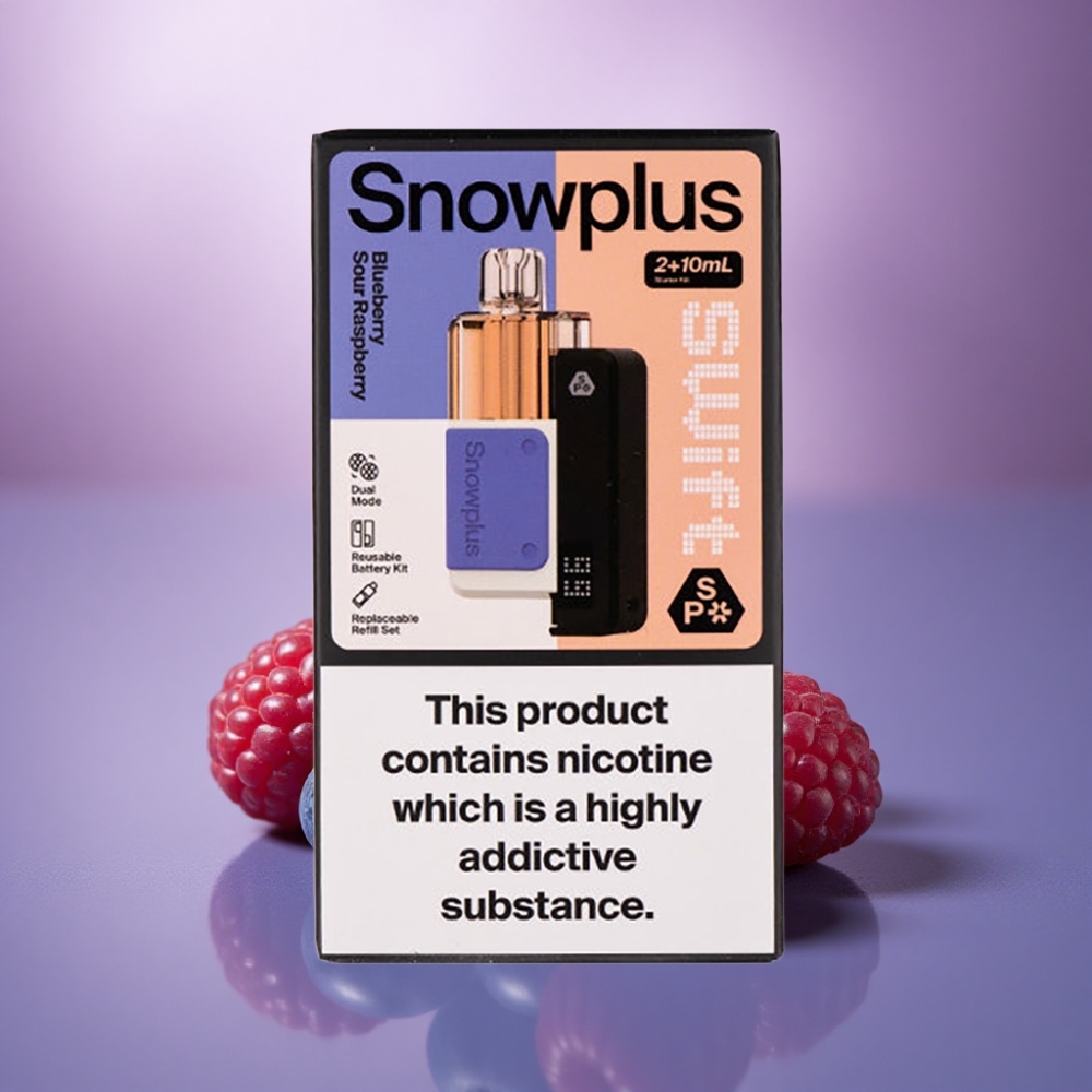 Snowplus Swift 5000 Puffs Mirtilo Azedo Framboesa 1000 mAh 2% Nicotina