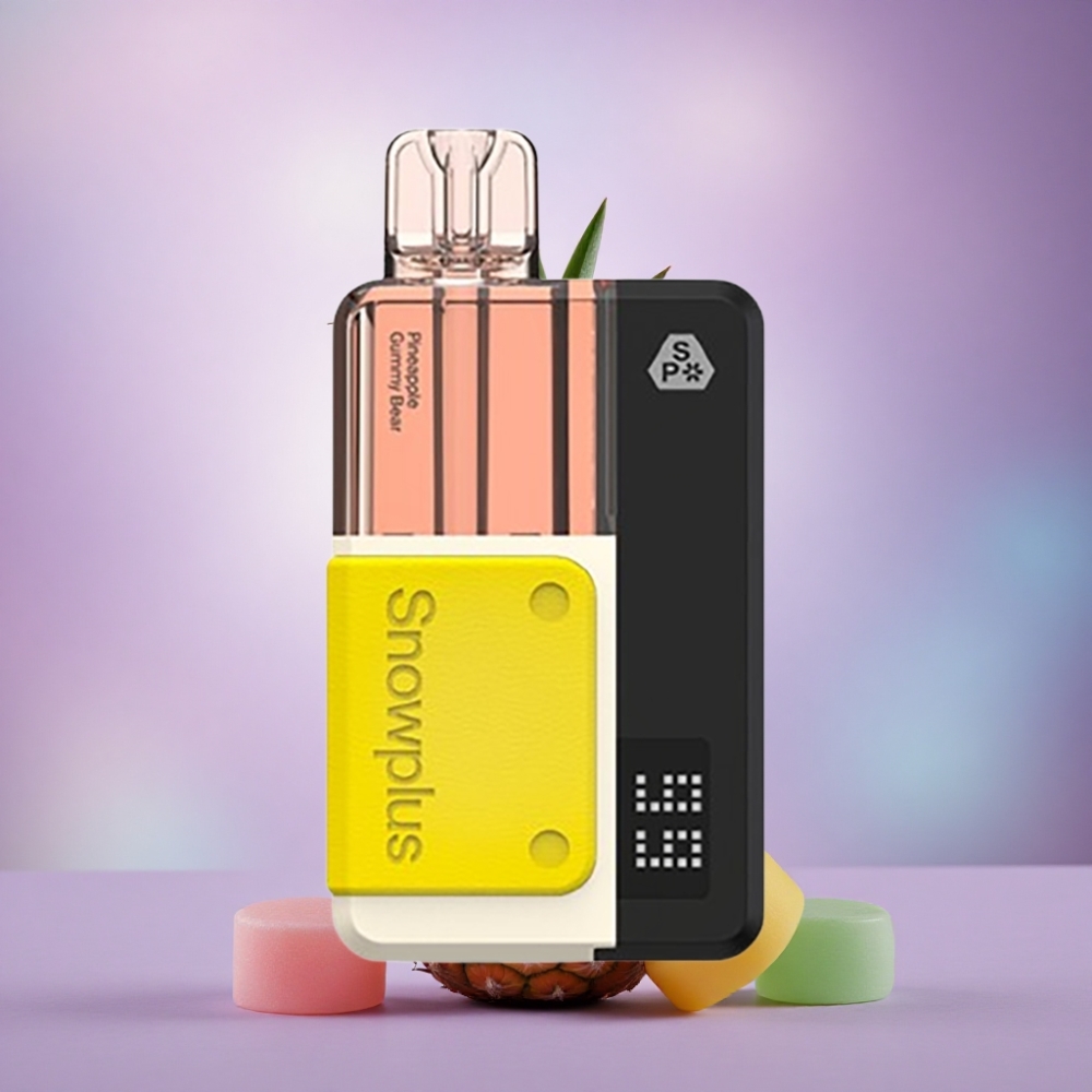 Snowplus Swift 5000 Puffs Urso de Goma de Abacaxi 1000 mAh 2% Nicotina