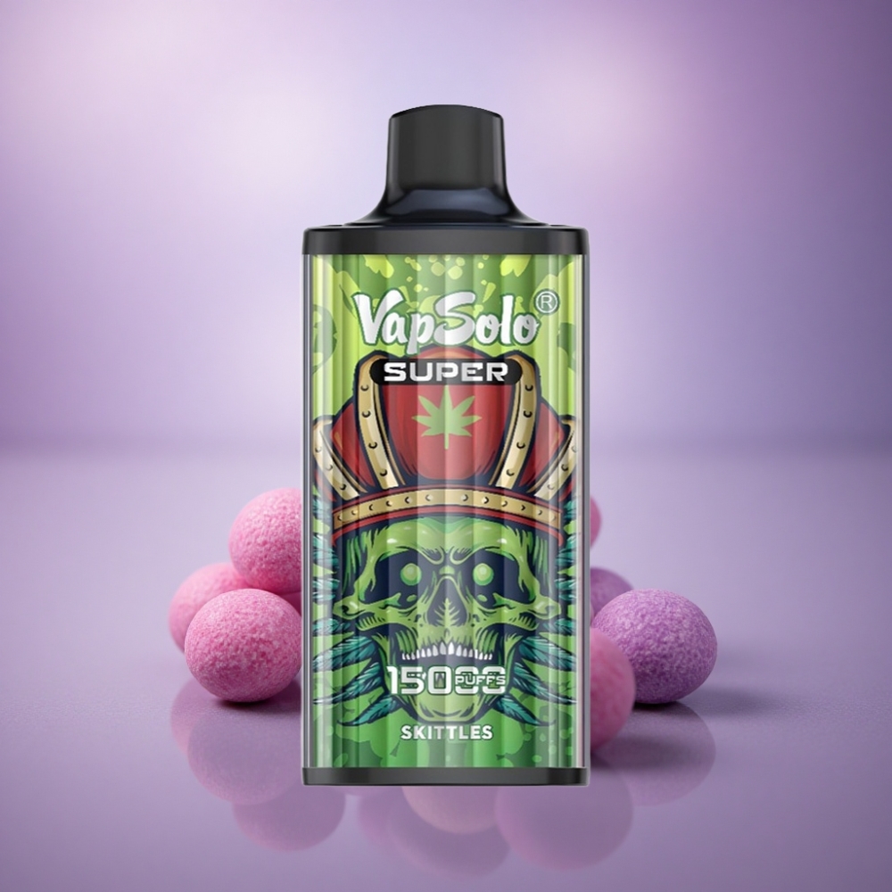 Vapsolo Super 15000 Puffs Skittles 40ml 850mAh Tipo-C