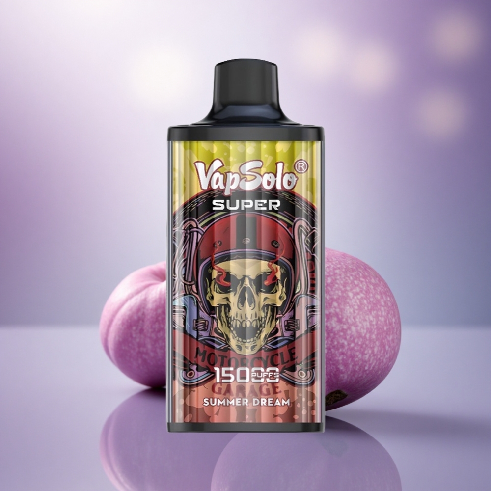 Vapsolo Super 15000 Puffs Sonho de Verão 40ml 850mAh Tipo-C 20mg/ml Nicotina