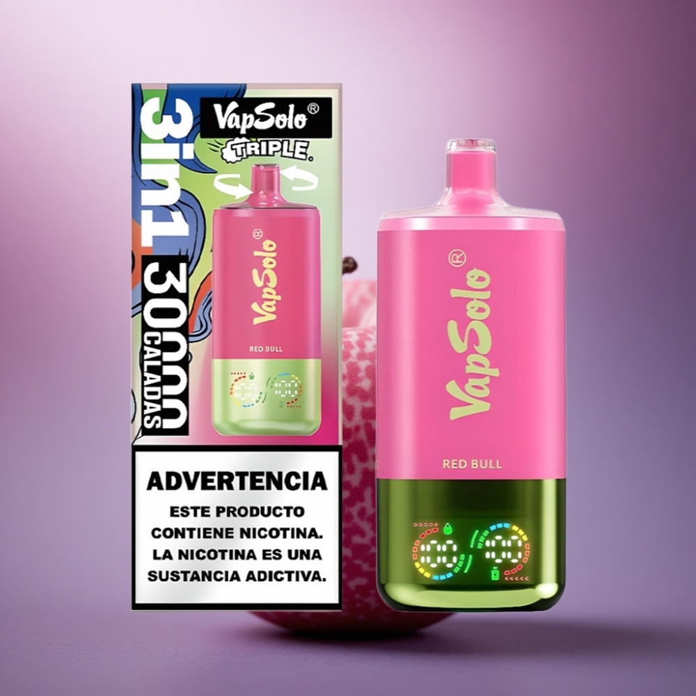Vapsolo Triple 30000 Puffs VapSolo Triplo 40ml 20mg Nicotina