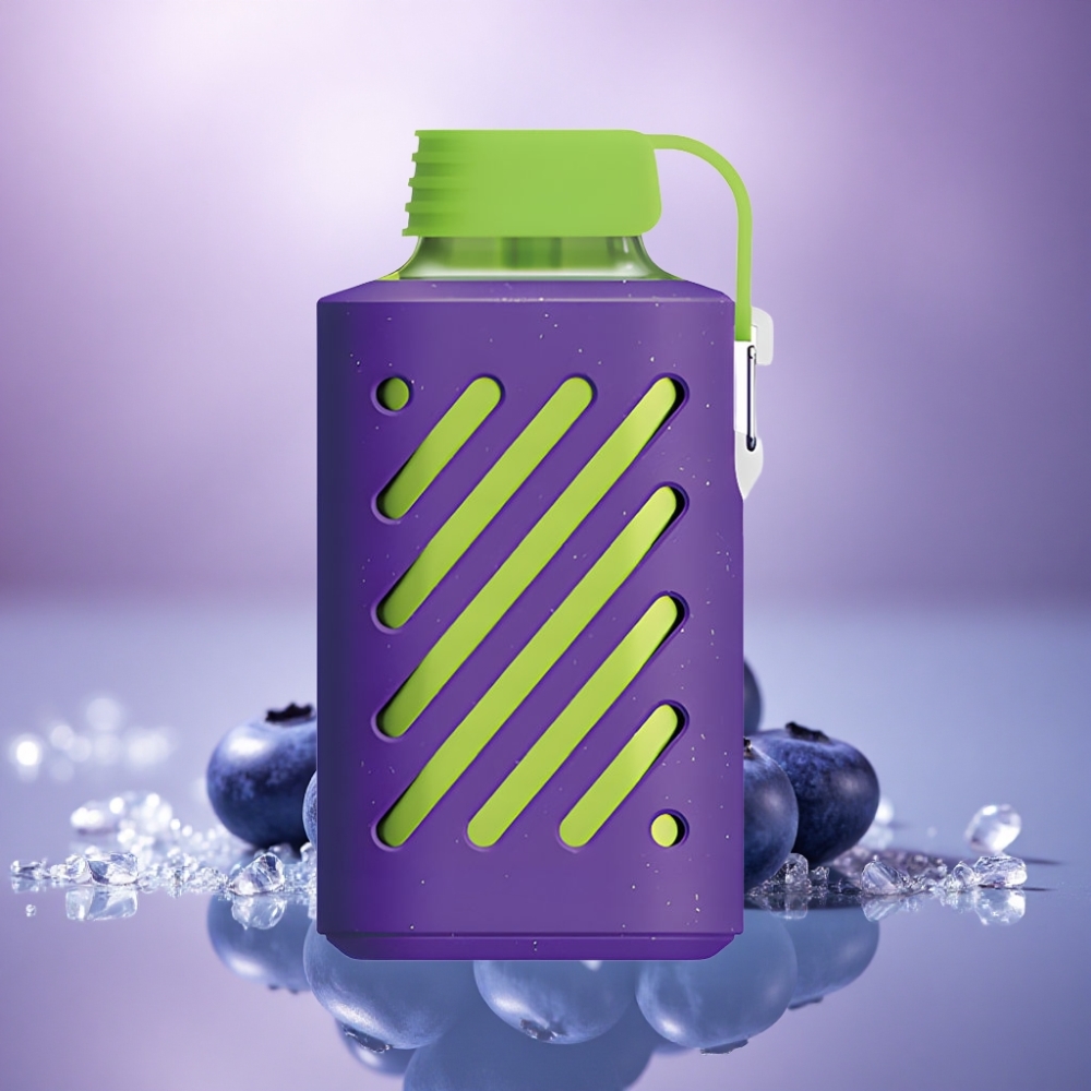 VOZOL GEAR 10000 Puffs Gelado de Mirtilo com 500mAh e 20ml de Líquido