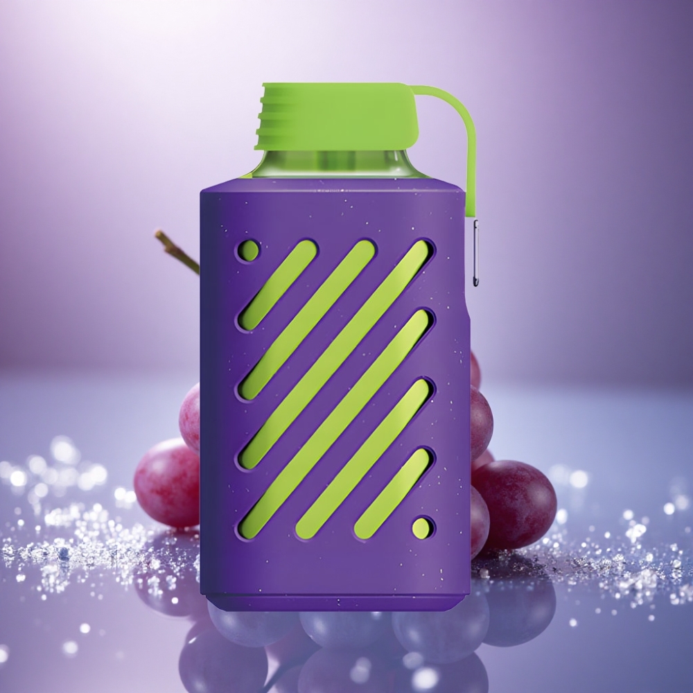 VOZOL GEAR 10000 Puffs Gelo de Uva com 500mAh e 20ml de Capacidade de Líquido