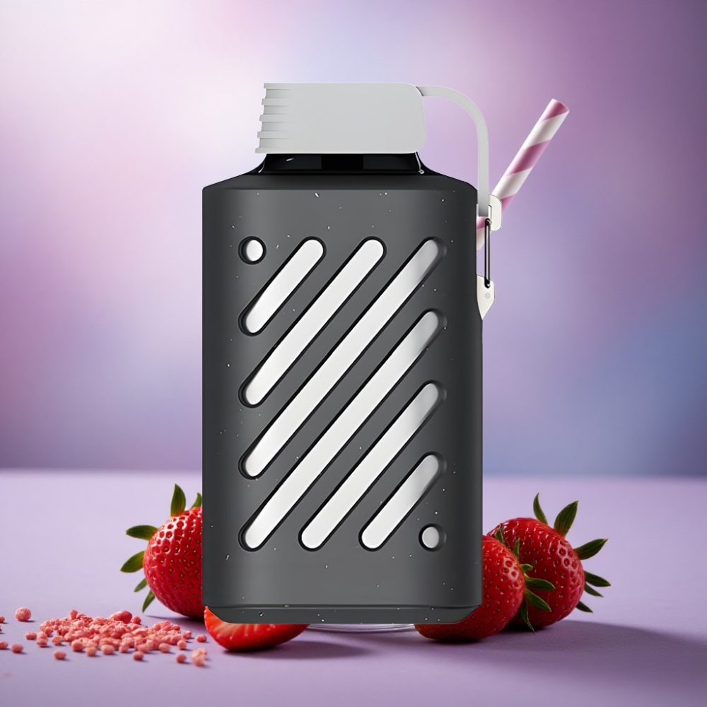 VOZOL GEAR 10000 Puffs Smoothie de Morango com 500mAh e 20ml de Líquido