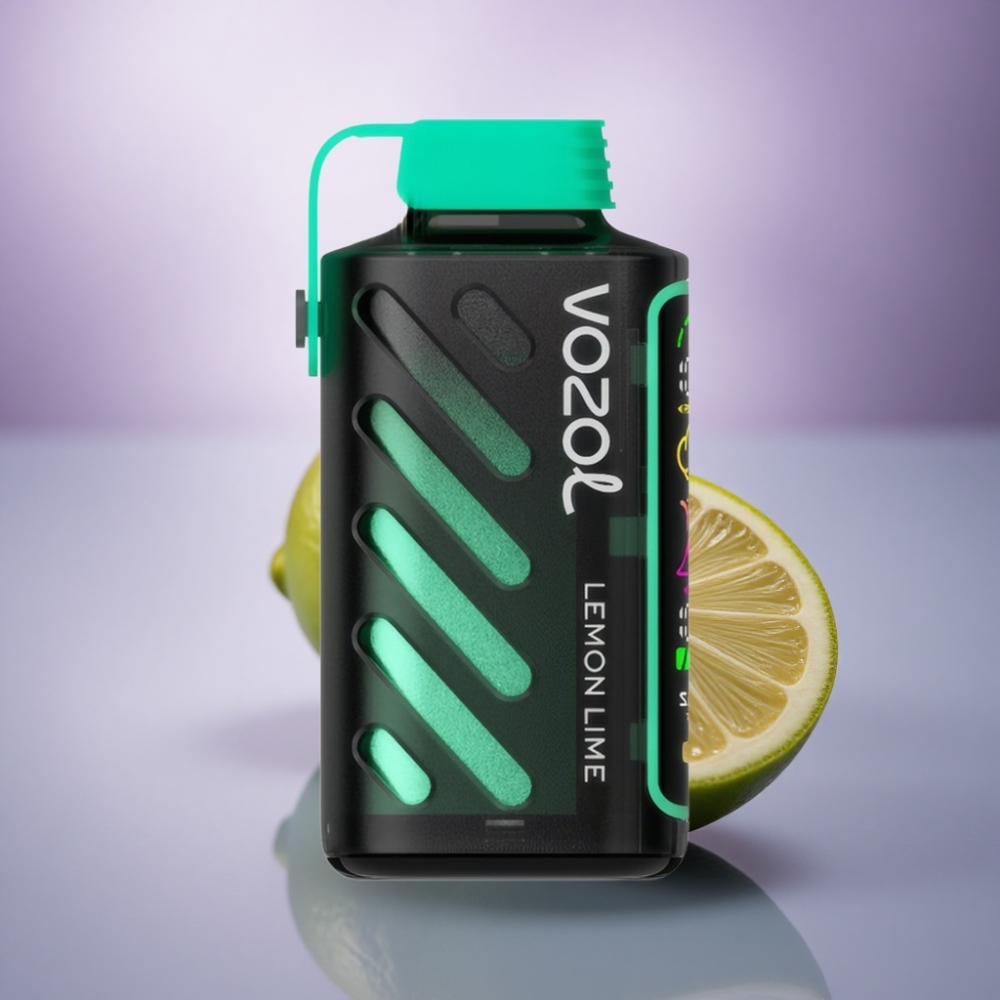 VOZOL Gear Power 20000 Puffs Limão Lima Dual Mesh 20mL Nicotina 5%